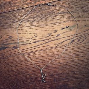 Tiffany & Co. “K” Necklace